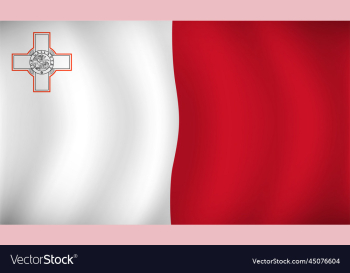 malta flag background