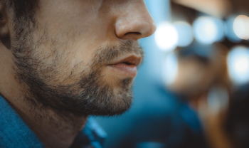 Man&#39;s Black Beard