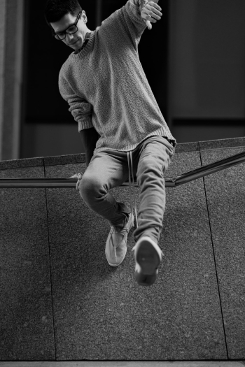 Man About To Jump Man About To Jump