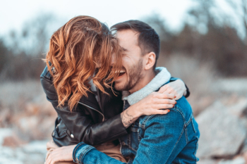 Man And Woman Having Fun Together Man And Woman Having Fun Together