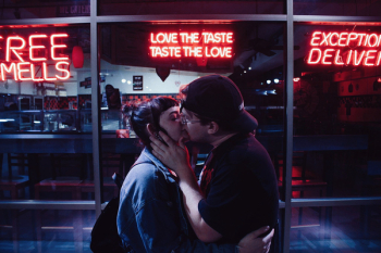 Man and Woman Kissing Man and Woman Kissing