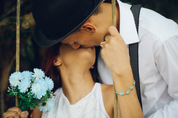 Man And Woman Kissing Man And Woman Kissing