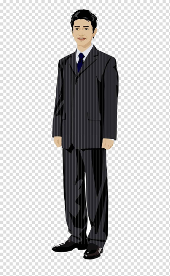 Man Animation, Cartoon man standing transparent background PNG clipart