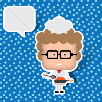 Man as chef Man as chef
