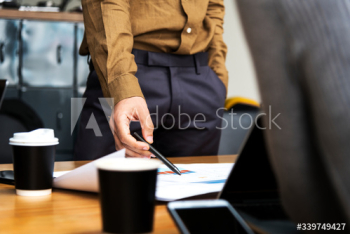 Man checking