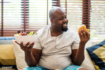 Man chosing what to eat | Free stock photo - 413495