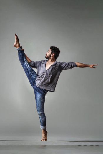 Man Doing Yoga Man Doing Yoga