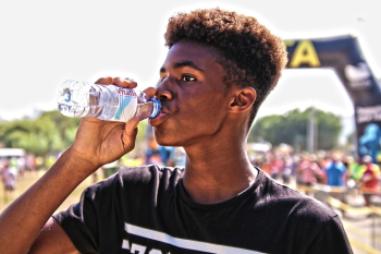 Man Drinking Water Man Drinking Water