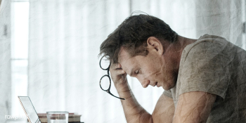 Man feeling stressed out while working from home | Free photo - 2304152 Man feeling stressed out while working from home | Free photo - 2304152