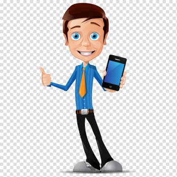 Man holding black Android smartphone illustration, Web development Website Web design World Wide Web Web banner, Business people transparent background PNG clipart