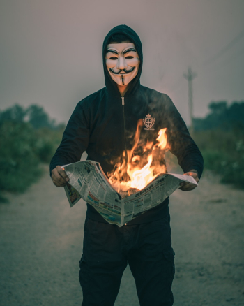 Man in Black Jacket Wearing A Face Mask Man in Black Jacket Wearing A Face Mask
