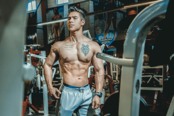 Man Inside Gym Man Inside Gym