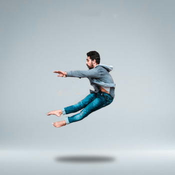 Man Jumping On Mid Air Man Jumping On Mid Air