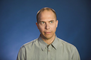 Man Looking To Side