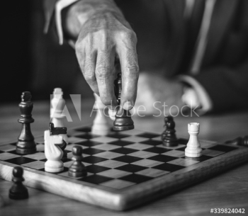 Man making his next move Man making his next move
