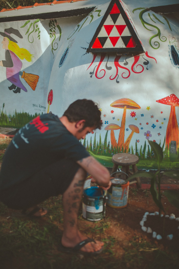 Man Painting Man Painting