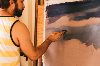 Man Painting Man Painting