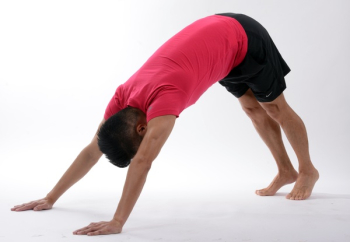 Man Performing Exercise Man Performing Exercise