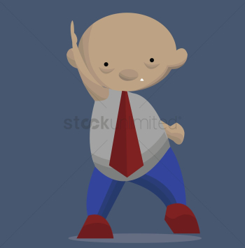 Man raising arm Man raising arm