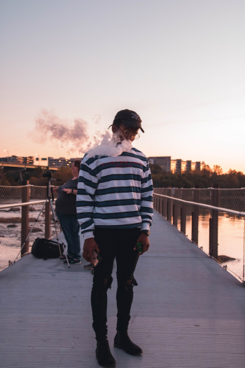 Man Smoking Photograph Man Smoking Photograph
