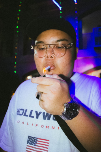 Man Smoking Photograph Man Smoking Photograph