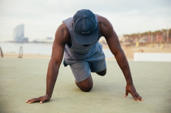 Man Stretching Man Stretching
