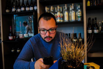 Man Using Smartphone Man Using Smartphone