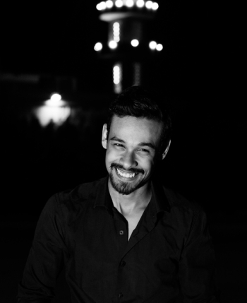 Man Wearing Black Button-up Shirt Man Wearing Black Button-up Shirt