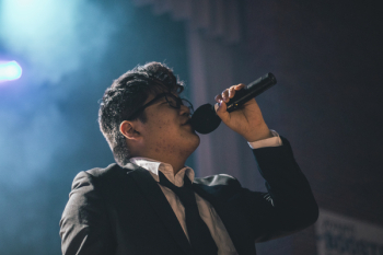Man Wearing Black Suit Jacket Man Wearing Black Suit Jacket