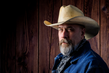 Man Wearing Cowboy Hat Man Wearing Cowboy Hat