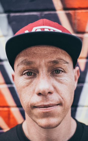 Man Wearing Fitted Cap Man Wearing Fitted Cap