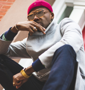 Man Wearing Knit Cap Man Wearing Knit Cap