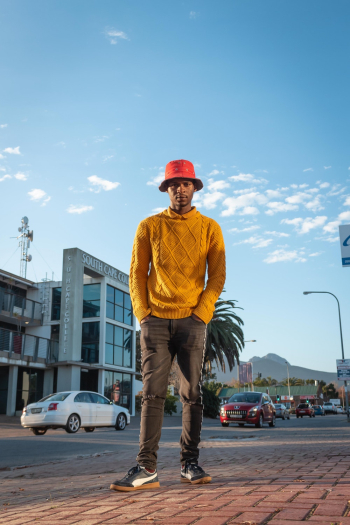 Man Wearing Red Hat Man Wearing Red Hat