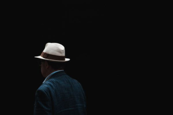 man wearing white fedora hat man wearing white fedora hat