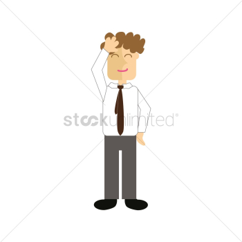 Man with hands on head Man with hands on head