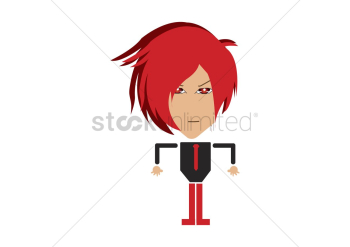 Man with red hair in formal suit Man with red hair in formal suit