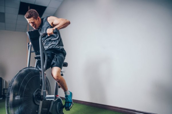 Man Works Out Hard Man Works Out Hard