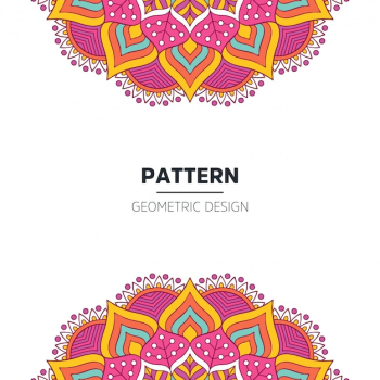 Mandala background design Mandala background design