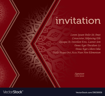 mandala background invitation template mandala background invitation template
