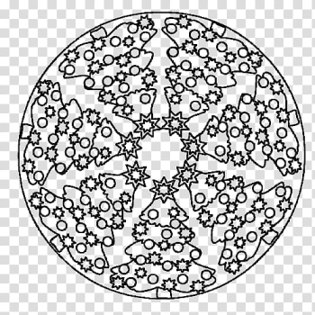 Mandala Christmas tree Circle Advent, christmas transparent background PNG clipart Mandala Christmas tree Circle Advent, christmas transparent background PNG clipart
