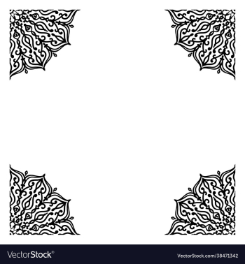 mandala pattern corner mandala pattern corner