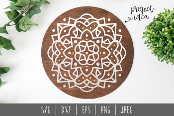 Mandala SVG, DXF, EPS, PNG JPEG Mandala SVG, DXF, EPS, PNG JPEG