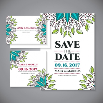 Mandala wedding invitation Mandala wedding invitation