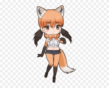 Maned Wolf - Kimono Friends Gray Fox Maned Wolf - Kimono Friends Gray Fox