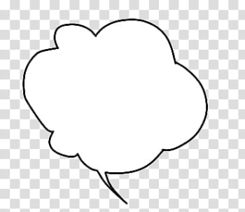 Manga Speech Bubbles , white and black speech balloon transparent background PNG clipart