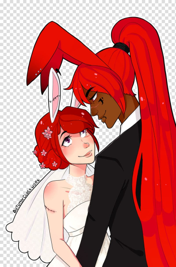 Mangaka Legendary creature Homo sapiens Cartoon, Autumn wedding transparent background PNG clipart