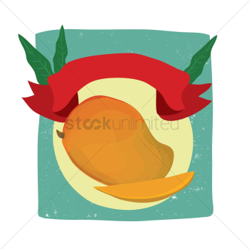 Mango with copy space Mango with copy space
