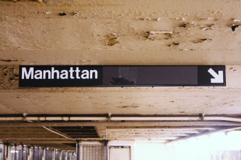 Manhattan Signboard Manhattan Signboard