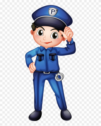 Manualidades - Police Officer Clipart Png