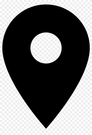 Map Marker Pin Icon Symbol Vector Black - Location Icon Small